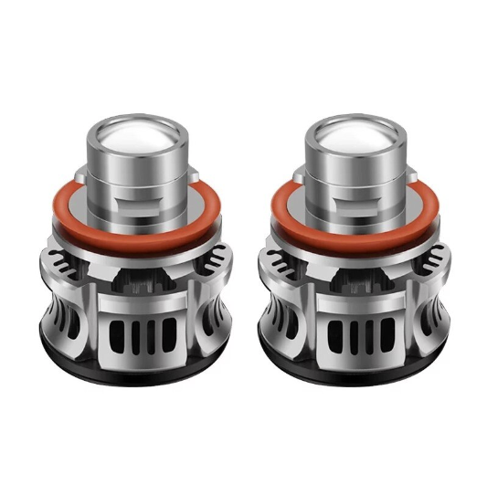 Set 2 becuri auto V6 H11, 100W, 6000K, 5200 lumeni, 0700