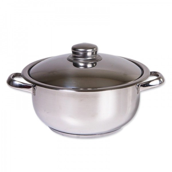 Oala inox cu capac ZLN-7253, COCINERA, diametru 24 cm, capacitate 6 L