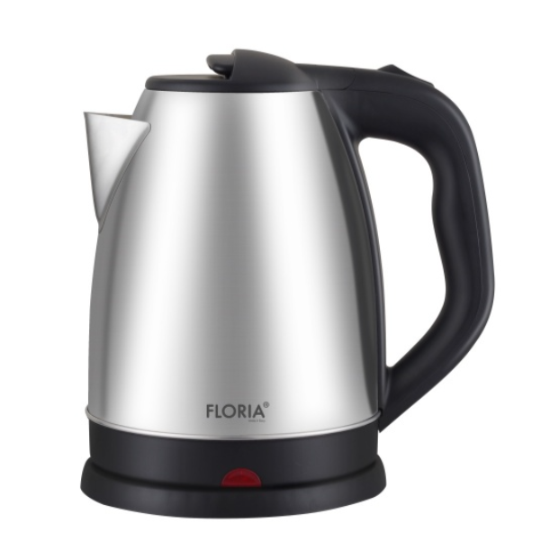 Fierbator electric Floria ZLN4902 Gri, putere 1500W, capacitate 2 L, indicator luminos