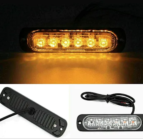 Far Lumini stroboscopice de urgenta 6 LED