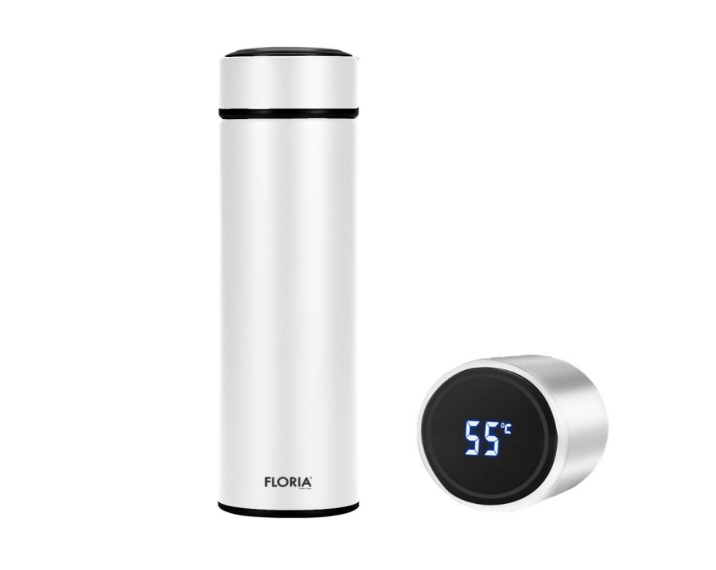 Termos digital Floria ZLN0806 din inox, capacitate 500ml, metine rece pana la 24 ore si cald pana la 18 ore