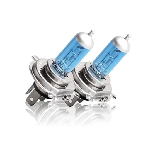 Set 2 becuri Pegasus H4 cu doua faze Skyline Xenon Look auto-tec halogen