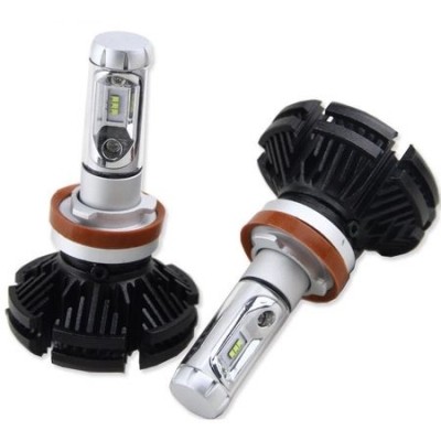 Set 2 becuri led auto X3 H1, putere 50W, 6000 lumeni