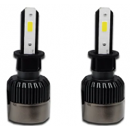 Set 2 Becuri Led H3 Auto R6 80W - 4000Lm - 6000k