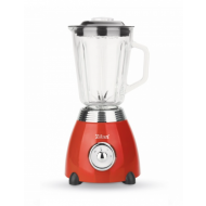 Blender RETRO Zilan ZLN7057 Rosu, capacitate 1.5 L, putere 500W, lame din otel