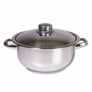 Oala inox cu capac ZLN-7253, COCINERA, diametru 24 cm, capacitate 6 L