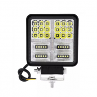 Lampa Led Stroboscopica Bicolor Alb si Galben 108W Proiector 12V / 24V