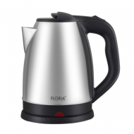 Fierbator electric Floria ZLN4902 Gri, putere 1500W, capacitate 2 L, indicator luminos
