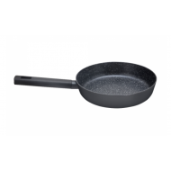 Tigaie Zilan ZLN0904 Negru, invelis din marmura ecologica,diametru 20 cm, 1.6 L