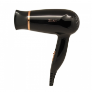 Uscator de par Floria ZLN2953 Negru cu maner pliabil pentru voiaj , 1200 W, 2 viteze si temperatura, Concentrator