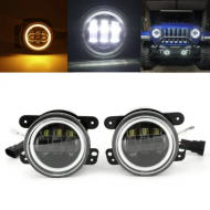 Set de 2 proiectoare Led pentru ceata si semnalizare Xentech Light 3.5 inchi ( 9 cm )