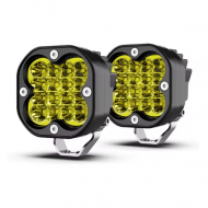 Proiector LED 36W 16 becuri geam GALBEN