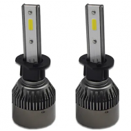 Set 2 becuri LED auto R6 H1 50W 6000k