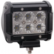 Proiector Offroad 18W 2x3 LED 12V-24V 1530 Lumeni 4/10 cm