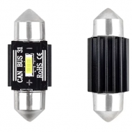 Set 2 Becuri Auto LED Cambus SMD 1860 12-24V C5W