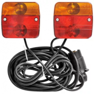 Semnalizator magnetic Remorca TIR cu 7 Pini si Becuri