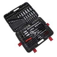 TRUSA DE CHEI CAMPION, 216 PIESE, MATERIAL CHROM-VANADIUM, VALIZA TRANSPORT