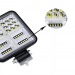 Lampa Led Stroboscopica Bicolor Alb si Galben 108W Proiector 12V / 24V
