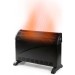 Convector electric TURBO ZLN6850, putere 2000W, 3 trepte de putere, termostat reglabil