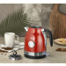 Fierbator RETRO Zilan ZLN7033 Rosu, Capacitate 1.7 Litri, Putere 2200W, Rotire 360