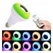 Bec LED Disco Boxa 3W Muzica Bluetooth, Telecomanda Lumini 220V