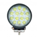 Set 4 Proiectoare LED Rotunde, 14 LED uri, 35mm, 42W SLIM