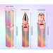 Epilator RD E346 cu 2 capete interschimbabile fata/sprancene lumina led pe baterie