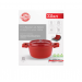 Oala RETRO Zilan ZLN0897 din 5 straturi de material, 24 cm diametru, Capacitate 4L
