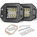 Set 2 Proiector auto 48W 4/6/4 LED 3 randuri 12/24v