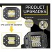 Set 2 Proiector auto 48W 4/6/4 LED 3 randuri 12/24v