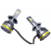 Set 2 becuri auto H4 LED A8, 100W, 15000 Lumeni, Lumina alba 6000k