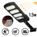 SET 2 LAMPI SOLARE CU PANOU SOLAR, SENZOR DE MISCARE SI LUMINA