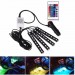 Benzi Ambientale 9LED Auto 8 Culori Telecomanda
